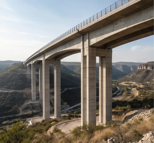 Puente vehicular de concreto